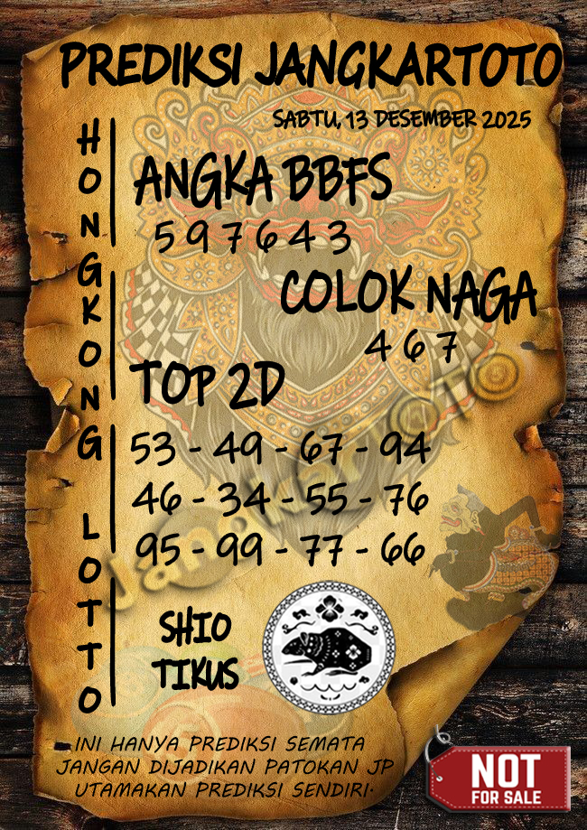 Prediksi Syair Toto Jitu Hongkong