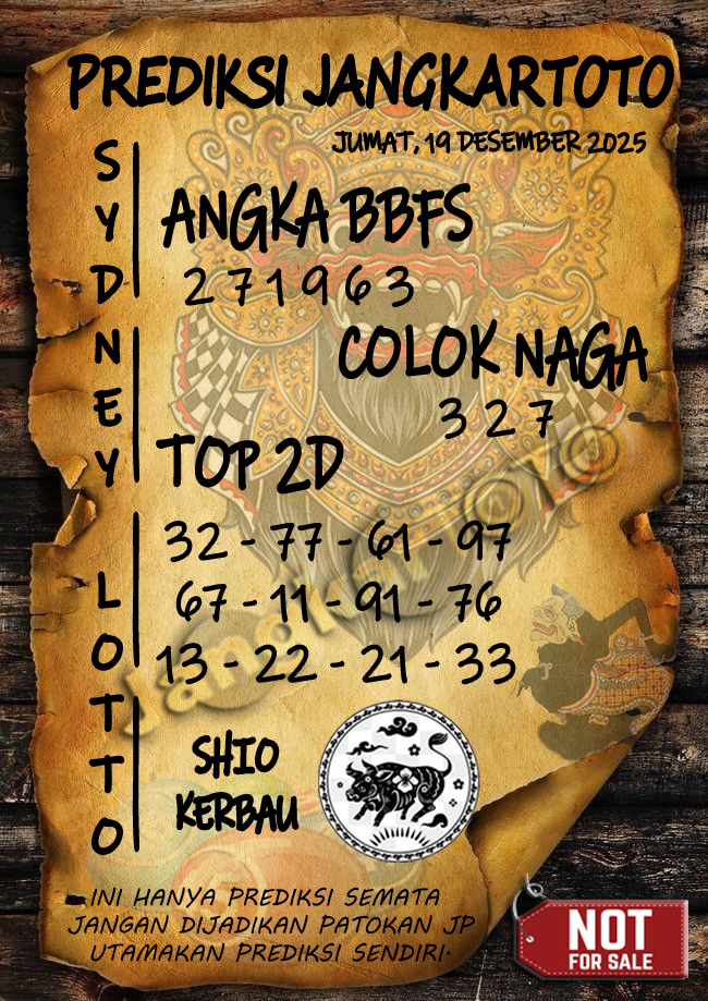 Prediksi Syair Toto Jitu Sydney