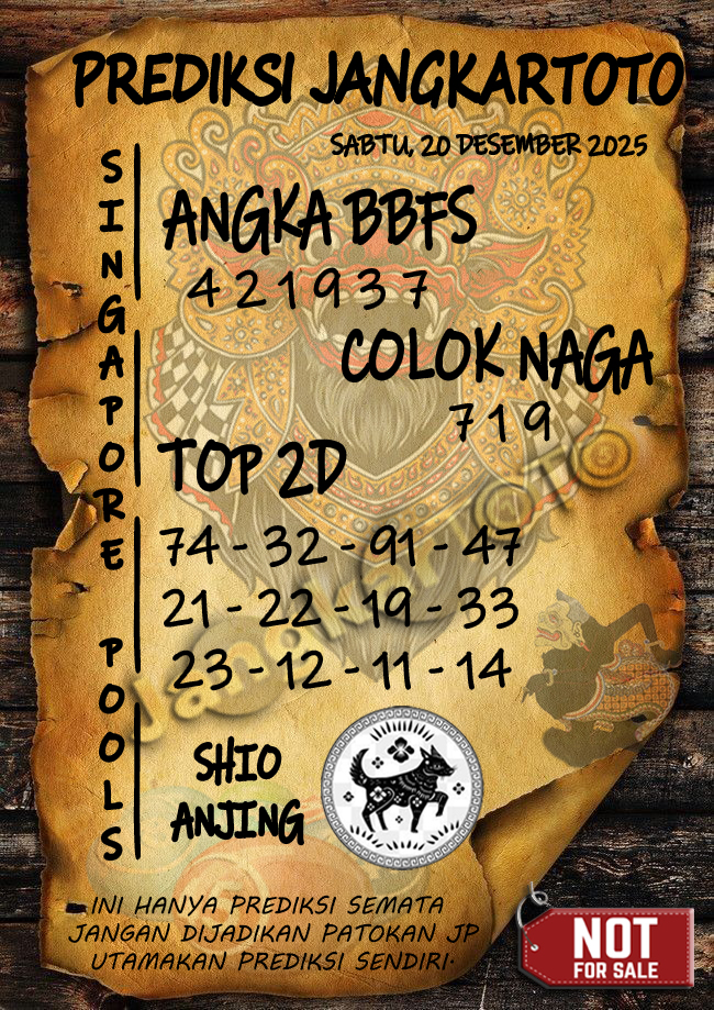 Prediksi Syair Toto Jitu Singapore