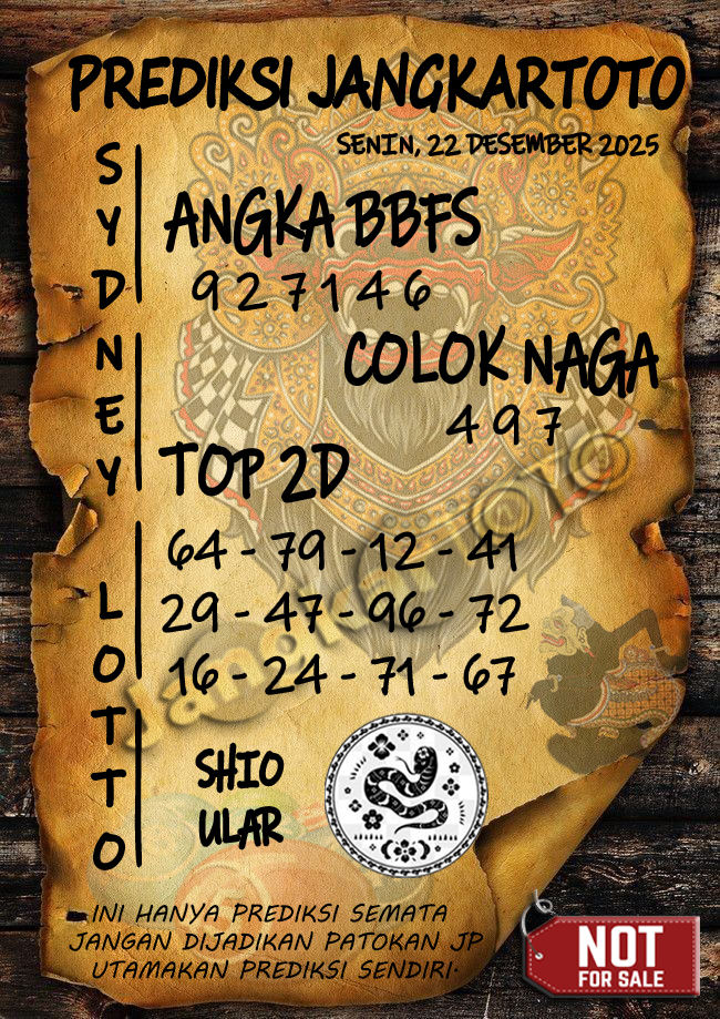 Prediksi Syair Toto Jitu Sydney