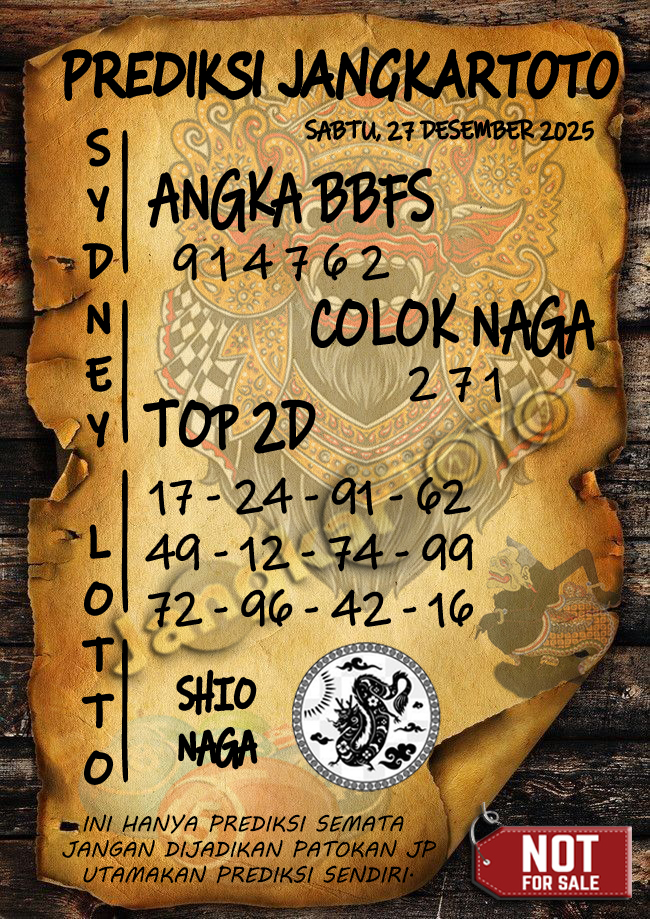 Prediksi Syair Toto Jitu Sydney