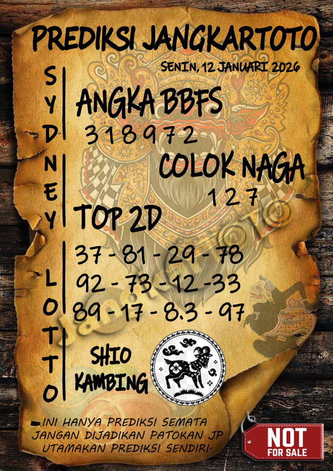 Prediksi Syair Toto Jitu Sydney